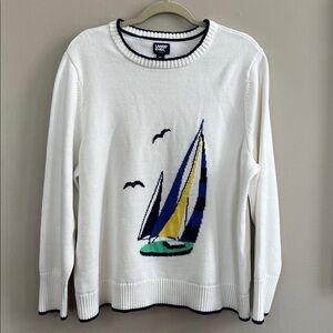 Lands end crew neck sweater size 2X